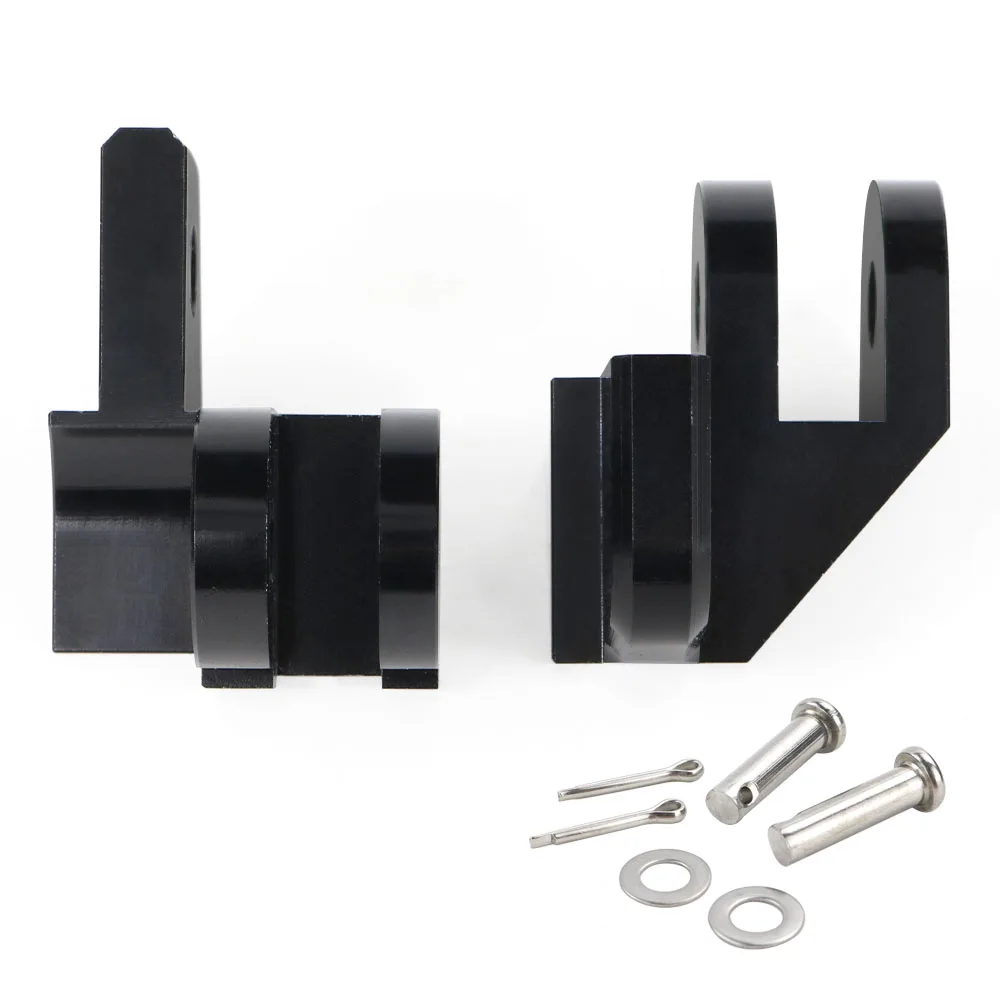 Motorcycle Fit For Honda Blackbird CBR1100XX  VFR800  VFR1200F CBR600F Rider Footpeg Lowering Kit Mounts 6063-T6 Aluminium
