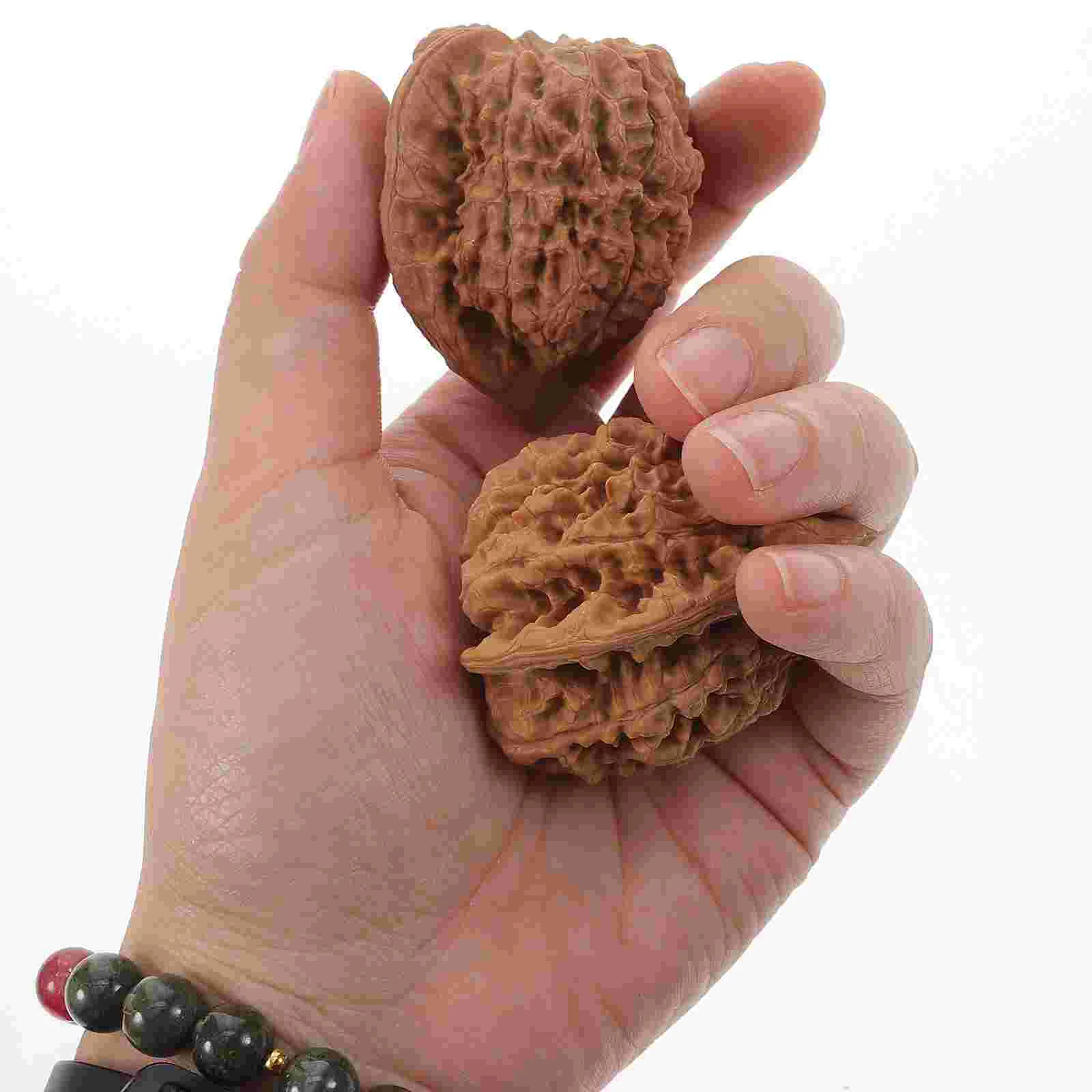 Chinese Balls Walnut Fitness Hand Play Massage Body Roller for Blood Circulation Physical