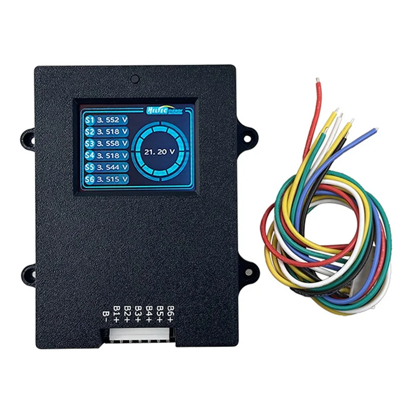 

Gift For Her Lithium Titanate 6S Active Balancer Active Balancer TFT LTO Battery Voltage Tester 5A Energy Transfer Equalizer