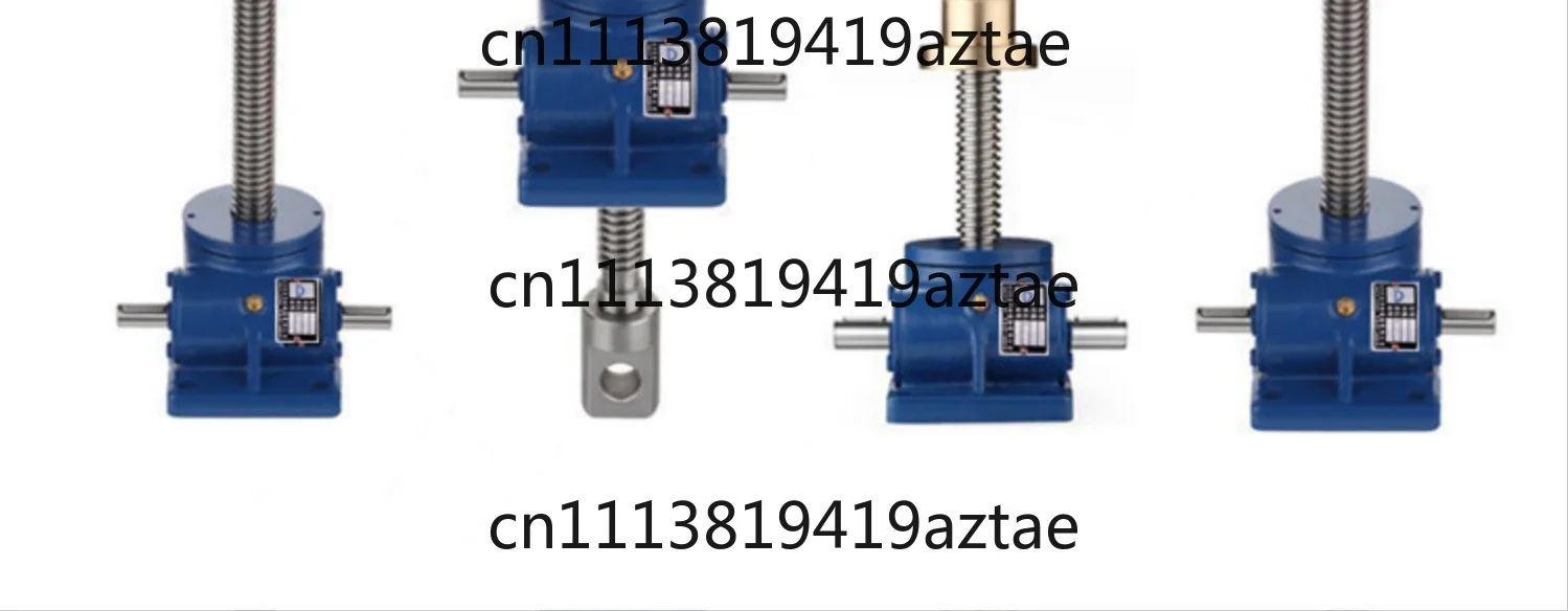 SWL Worm Gear Screw Lifter with 380V Motor, 1/2.5/5 Ton High Precision Vertical Electric Lifting Adjustment Platform