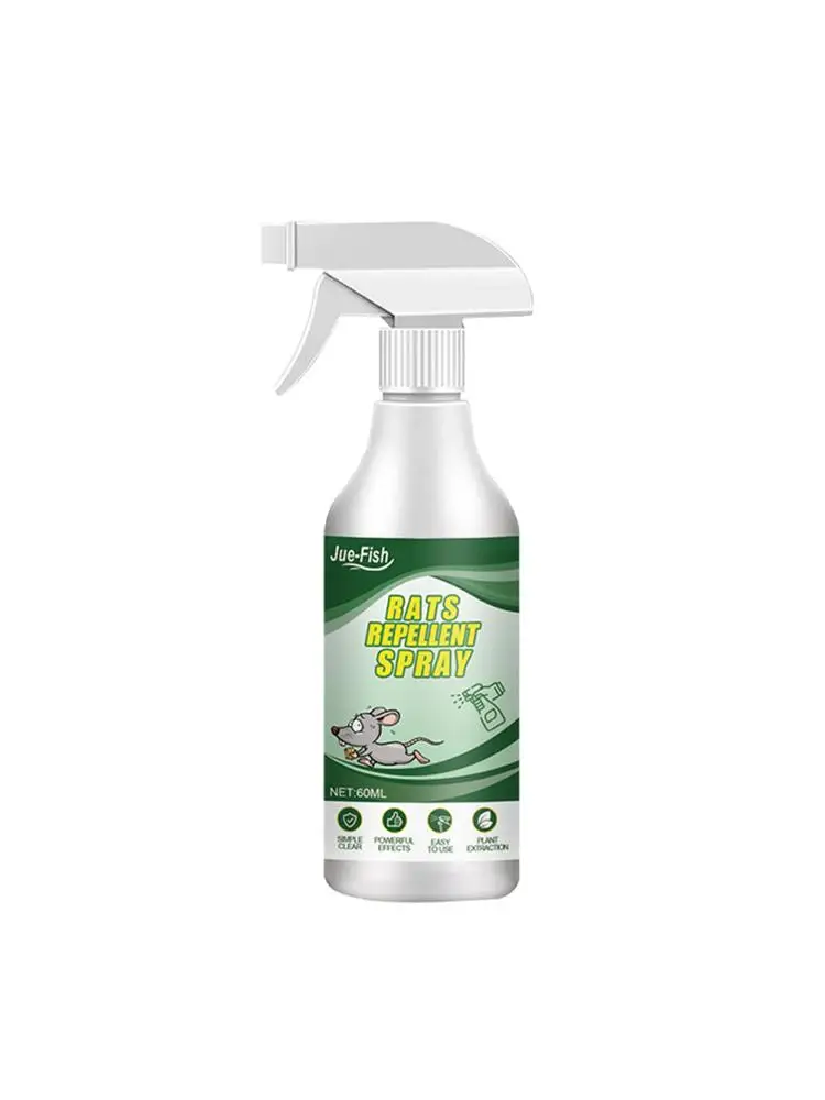 Spray pour souris de voiture, piège à souris humain, huile de remplacement, répulsif pour souris ou rongeurs, extrait d'huile de menthe poivrée, Essence répulsif pour rongeurs