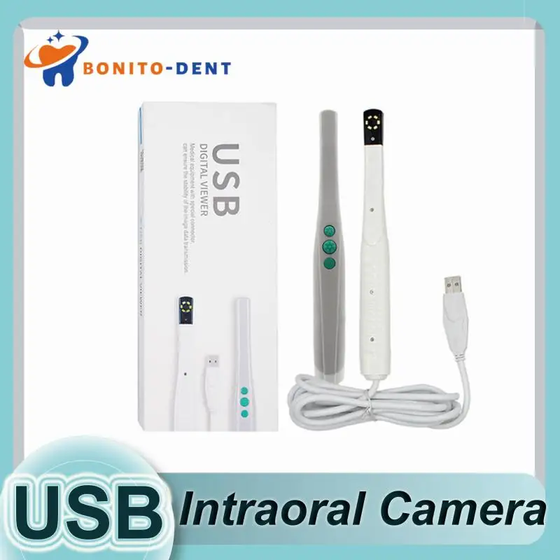 

Portable Intraoral Camera USB Viewer Oral Endoscope With Adjustable 6 LED Lights