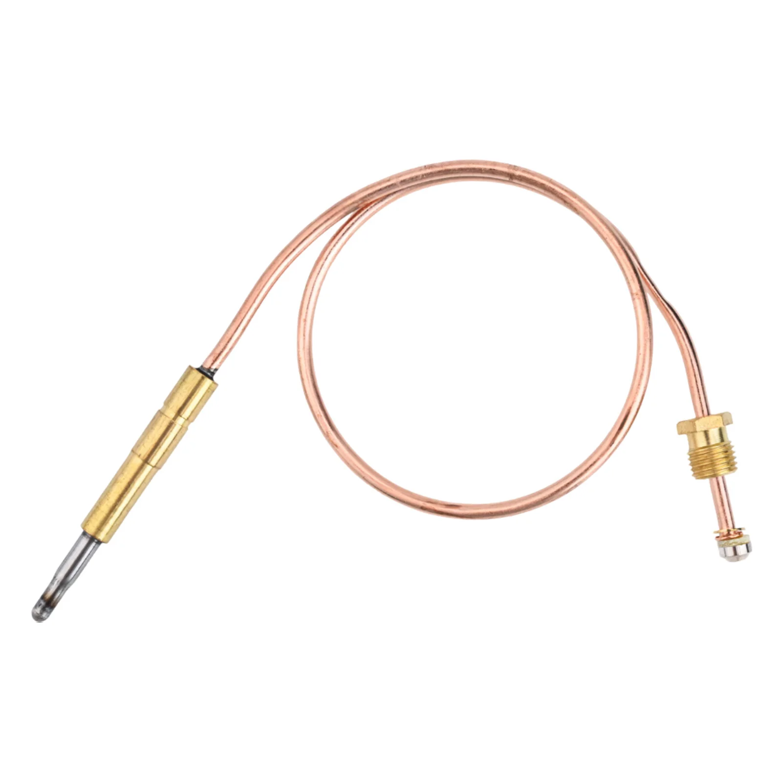 Reliable Water Heater Thermocouple Sensor Flameout Protection M9*1 Nut 400mm Length NGLPG Propane Butane Gas Compatible