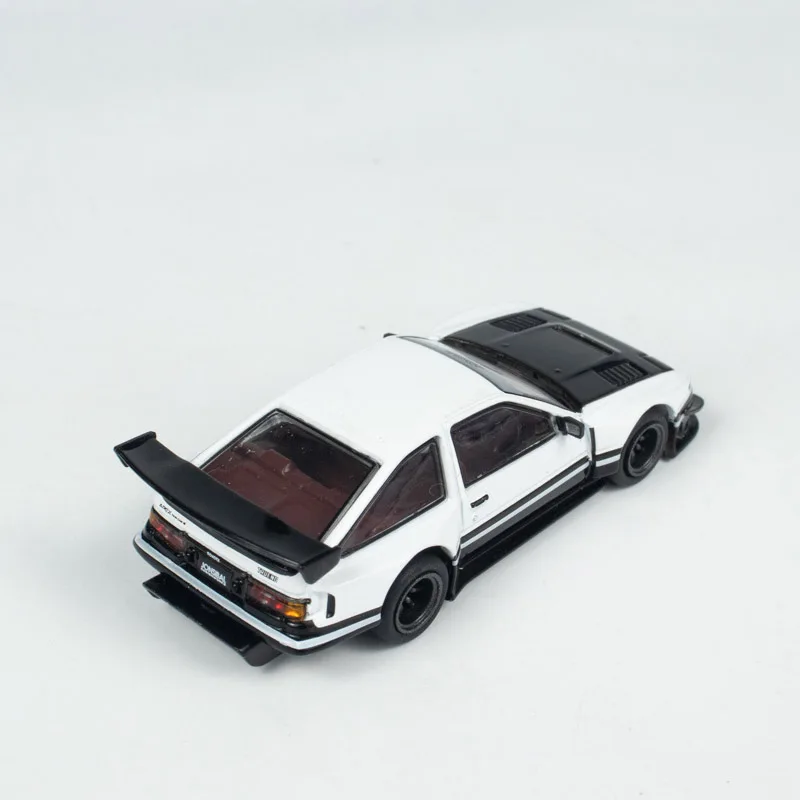 1:64 Scale Toyota Sprinter Trueno AE86 Simulation Alloy Car Model Static Display Collectible Toy Gift Souvenir Decoration