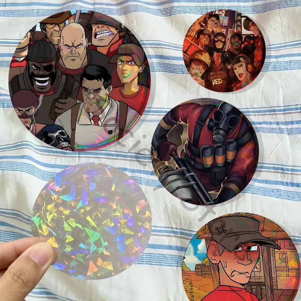 Scout Pyro Spy Sniper T-Team Fortress TF2 22mm,32mm,42mm,58mm,75mm Round Badge Brooch Various Clothing Backpacks Jewelry Gift