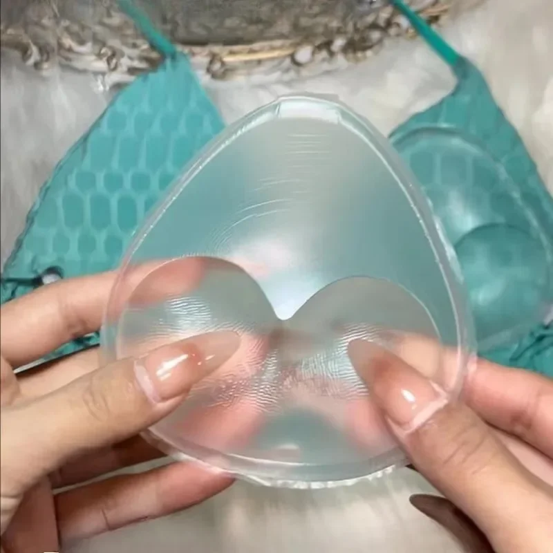 3D Silicone Bra Inserts Breast Pads Sticky Push-up Women Bra Cup Thicker Nipple Cover Patch Bikini Inserts for Swimsuit Gifts - Image 3
