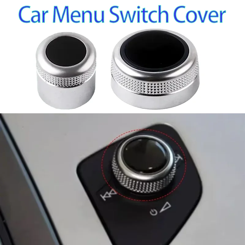 

Для Audi A6 C6 S6 Allroad Q7 A8 S8 Мультимедийная ручка громкости MMI Поворотная кнопка переключения Настройка навигации Основная крышка переключателя меню