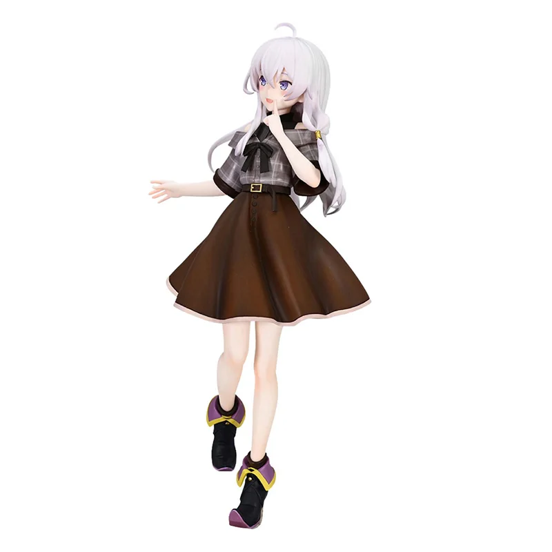 FuRyu Trio-Try-iT Figure The Journey Of Elaina Brown dress ver. Anime Doll Collectible Model Toy Ornament Gift