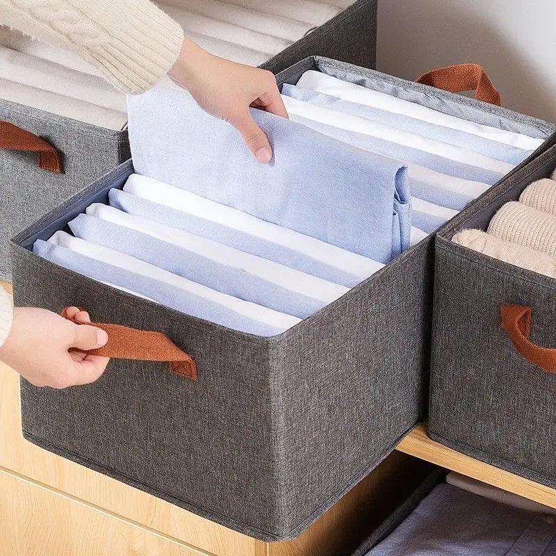 New Cationic Universal Storage Box Simple Foldable Storage Box Clothes Jeans Underwear Finishing Box Basket