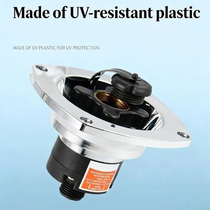

UV Resistant Plastic Water Connection Pressure Control Unit For Recreational Vehicles Marine And Camping H9EE