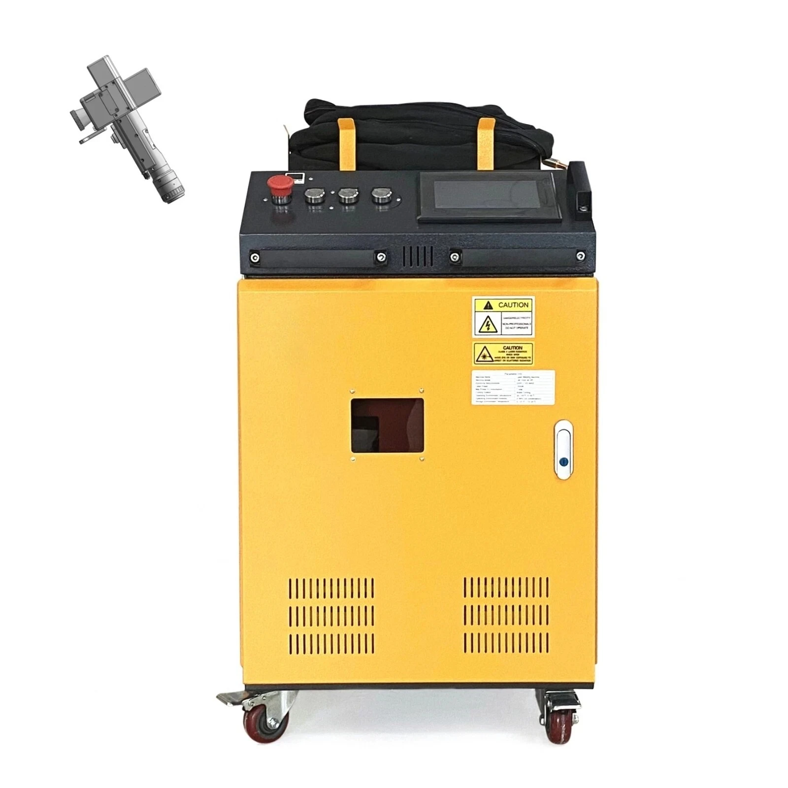1500W Pro Laser Cleaning Machine Laser Rust Remove Oil Remove Car Restoration