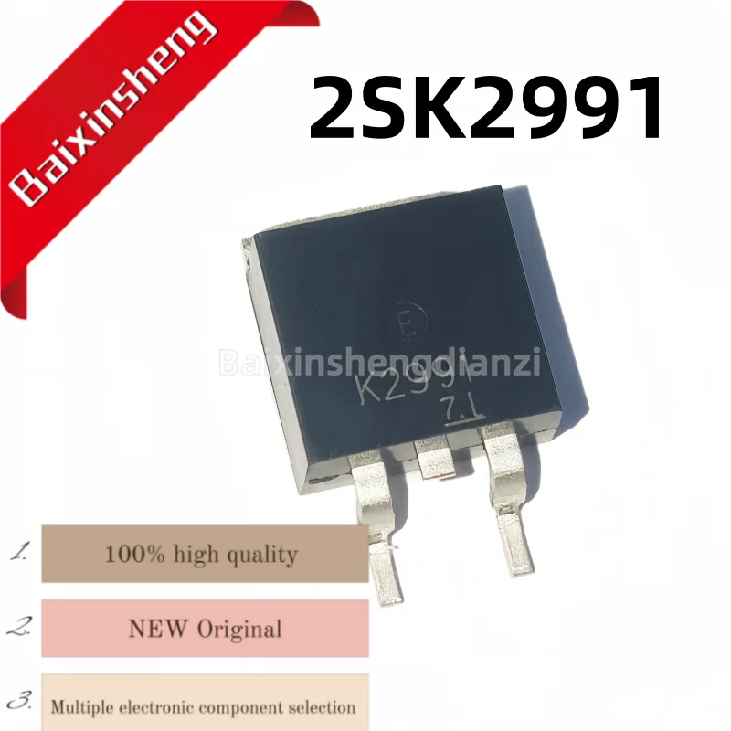 

10 pieces, 2SK2991, K2991,2991, TO-263, N-channel, brand new field-effect transistor