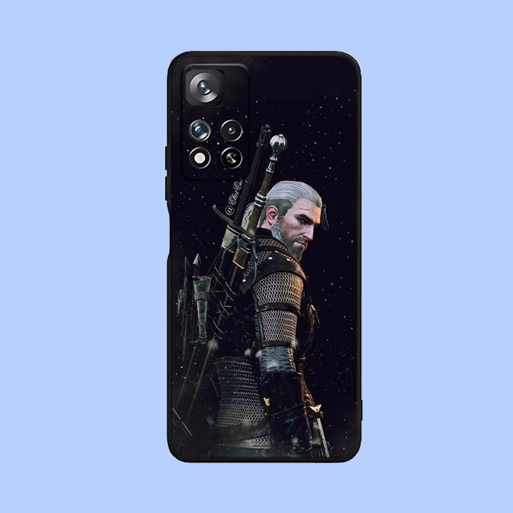 The W-Witcher Phone Case For Samsung Galaxy A13,A21s,A22,A31,A32,A52,A53,A71,A80,A91 Soft Black Cover