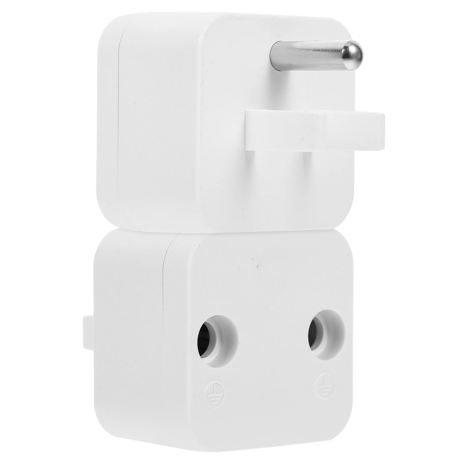 

2pcs Universal Earth Wire Converter Enhanced Safety User-Friendly Design Compatible Home Appliances Wall