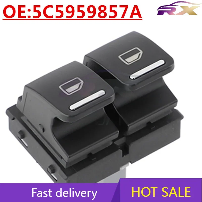 NEW:5C5959857A  Power Window Master Control Switch For Vw Beetle