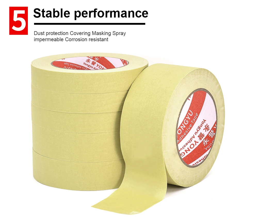 High Temperature Resistant Decorative Paper With High Strength Easy To Tear No Residue No Trace Can Be Written Color Separated