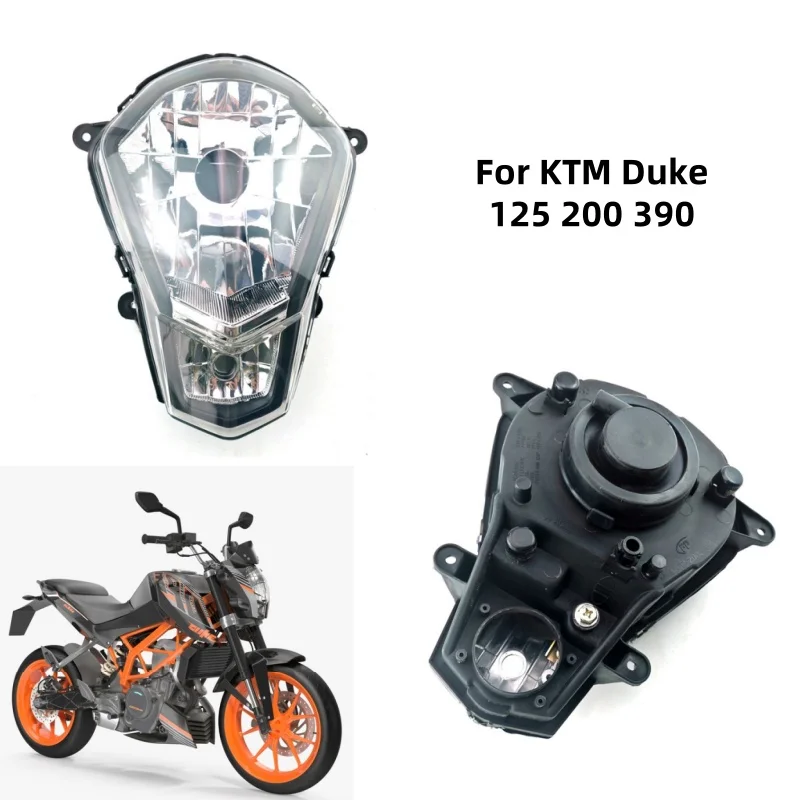 Headlight Front Head Light Lamp Headlamp Housing for KTM DUKE 125 200 390 2012 2013 2014 2015 2016
