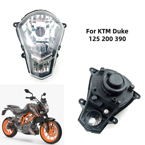 Imagen 1 del producto Faro delantero, faro delantero, carcasa para KTM DUKE 125 200 390 2012 2013 2014 2015 2016
