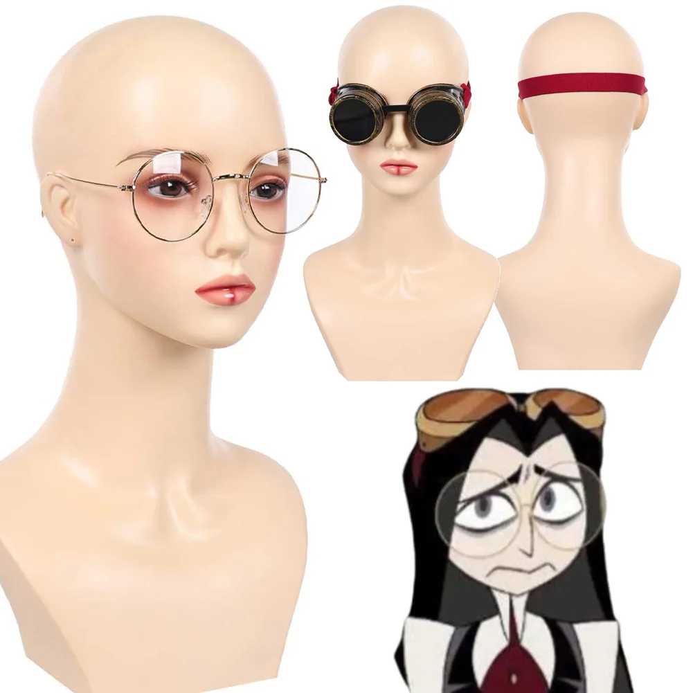 Evil Leader Sir Pentious Human Cosplay Goggles Glasses TV Hell Inn 2 Costume Clothing Accessories Eyeglassess Halloween Props