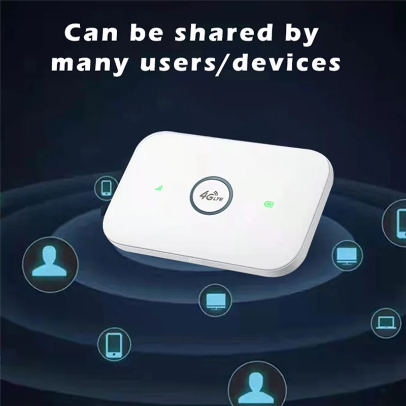 Neuer 4G MiFi Pocket WiFi Router 150Mbps WiFi Modem Auto Mobile Wifi Wireless Hotspot mit SIM-Kartensteckplatz Wireless MiFi