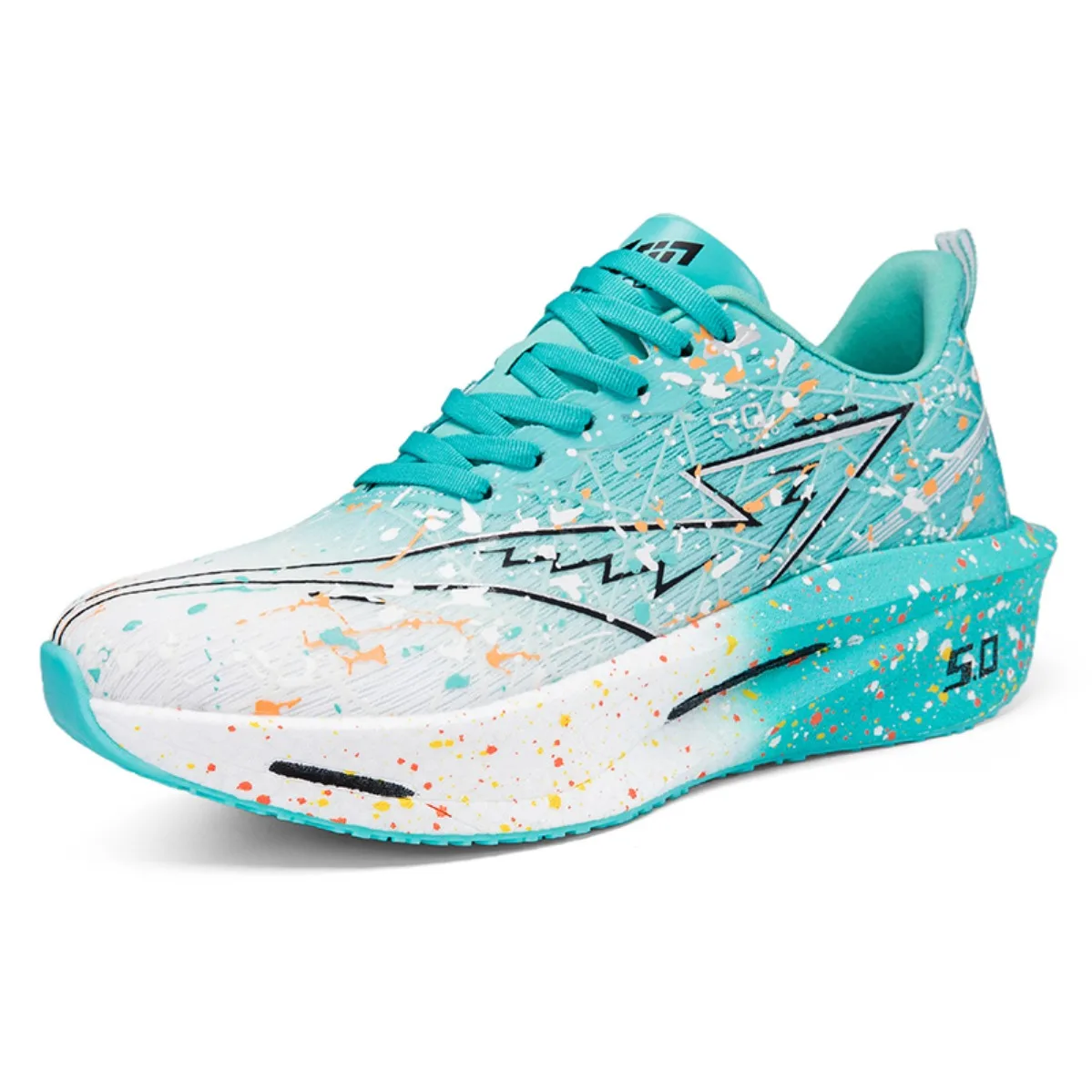 New Men Women Carbon Plate Running Shoes Shock Absorbing Marathon Sports Sneakers Lightweight Cushioning Athletic Shoes