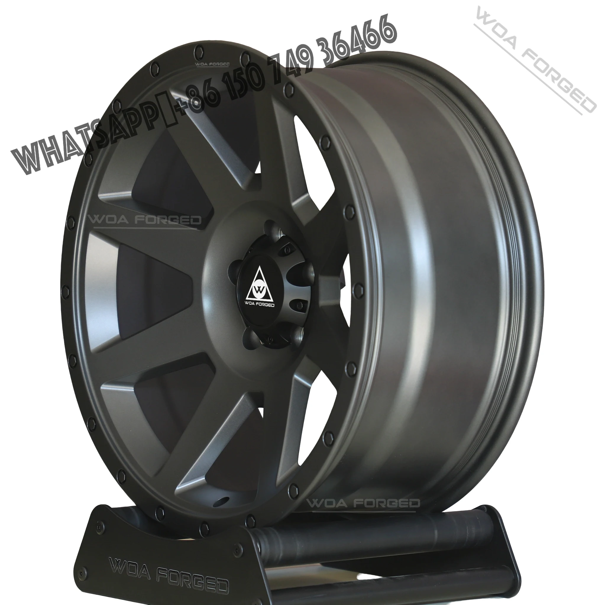 

Custom Off-Road Forged Wheels Matte Gun Grey 17/18/19/20/21/22/23/24 Inch Off-Road Anti Tooth Detachment Forged Wheels