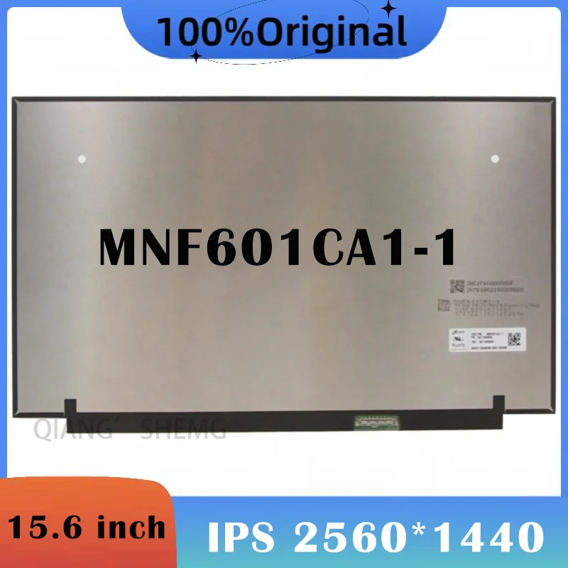 15.6'' 165HZ Laptop LCD Screen MNF601CA1-1 NE156QHM-NY4 LP156QHG-SPR1 For Lenovo Legion 5-15ITH6H 5-15ACH6A 2K 2560x1440 40Pins