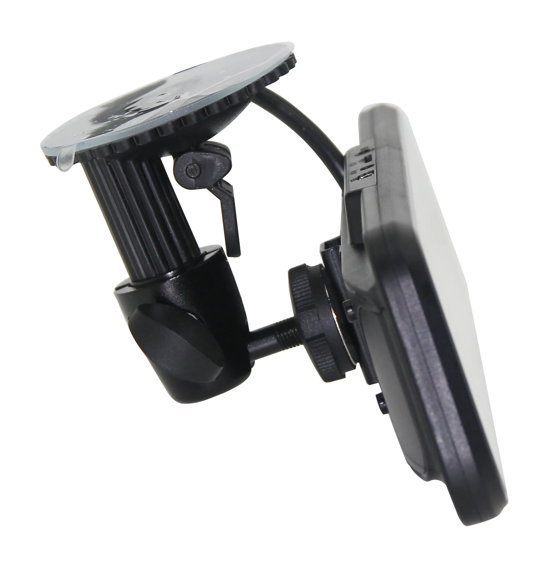 ISO Factory 9.66 Inch Car DVR Touch Screen Streaming Media Front and Rear View Mirror Monitor Dash Camera