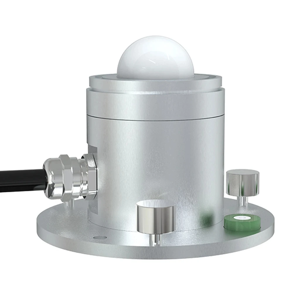 Illumination Sensor Measure Sunlight Intensity Detector High Precision Light Sensor 200000LUX Transmitter Module Aluminum RS485