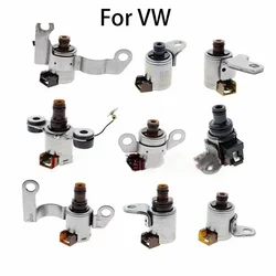 Original auto parts 9pcs OEM JF506E Solenoid Kit 09A Transmission 09B For VW