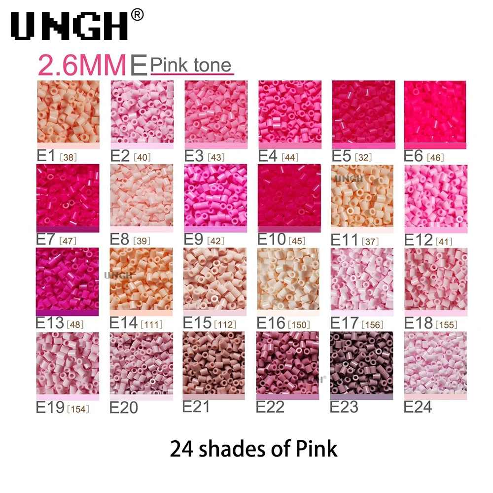 Perler Mard Bean Fusion Bean 2.6mm Pindou DIY materiaalpakket Feestdagen Cadeaus Bureaudecoratie Handwerk sleutelhanger