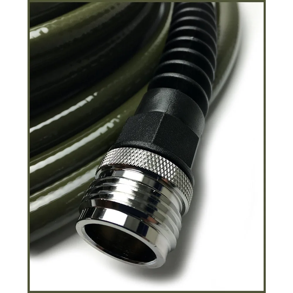 

PSH-075-EP-5PKRS (7/16") Slim Garden, Drinking Water Safe, 75-Foot, Lead-Free Brass Fittings, Eggplant 400 Series Hose