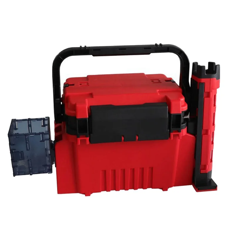 

Fishing Tackle Box Fishing Tool Box Multi-Function Thickened Fishing Rod Lure Storage Sea Accessories