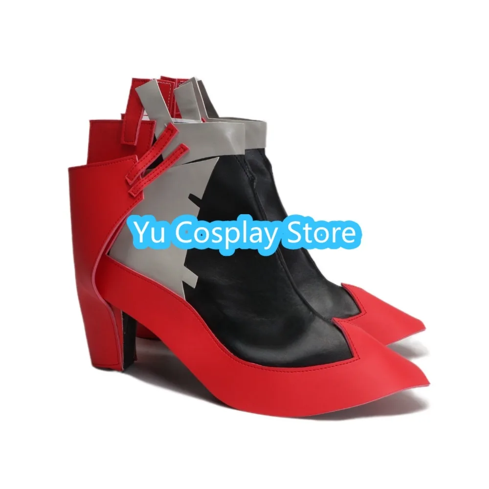 

Yu Косплей Магазин Azur Lane Jiang Feng Обувь для косплея Аниме Обувь для косплея Сапоги Костюмы на Хэллоуин Реквизит