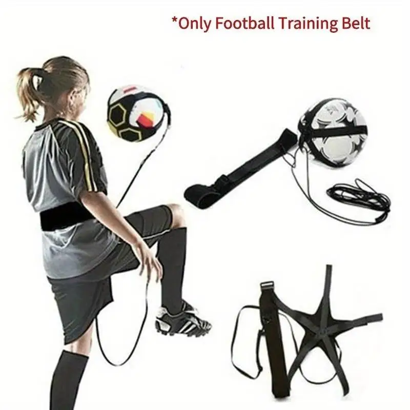 

Adjustable Football Training Strap For Single Player Practice Control Kick Teaching Supplies Sports Equipment