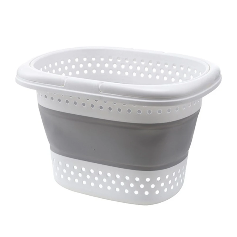 

Foldable Laundry Baskets with Handle Dirty Laundry Basket Washing Basket Square Tub/Basket for Home Bathtoom Car Camping Storage