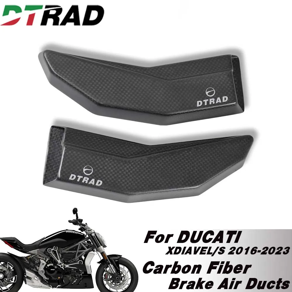 

DTRAD New 2023 Brake GP Cooling System Air Ducts For DUCATI XDIAVEL/S 2016-2023 Calipers air intakes Motorcycle Radiator Guard