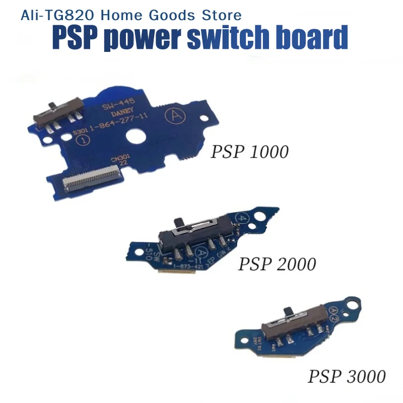 [TG820] 1 Pieza para PSP 1000 2000 3000, Interruptor Deslizante Integrado, Teclas de Inicio para PSP1000 PSP2000 PSP3000, Placa de Encendido/Apagado PCB