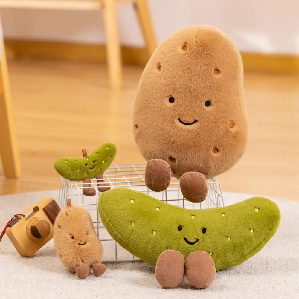 Little Potato Realistic Design Pickle Stuffed Fruit Series Potato Vegetable Series Gift For Girl
