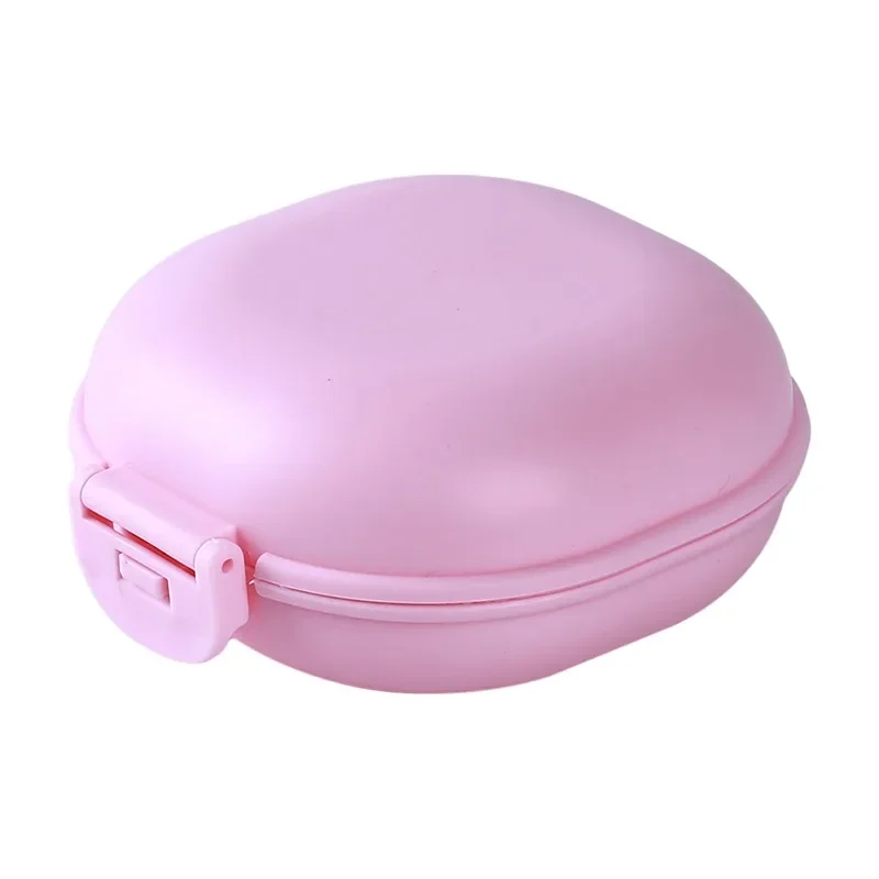 Bathroom Soap Case Mini Soap Box With Lid Portable Storage Dish Home Shower Drain Soap Holder Container Tray Cover Travel Hiking