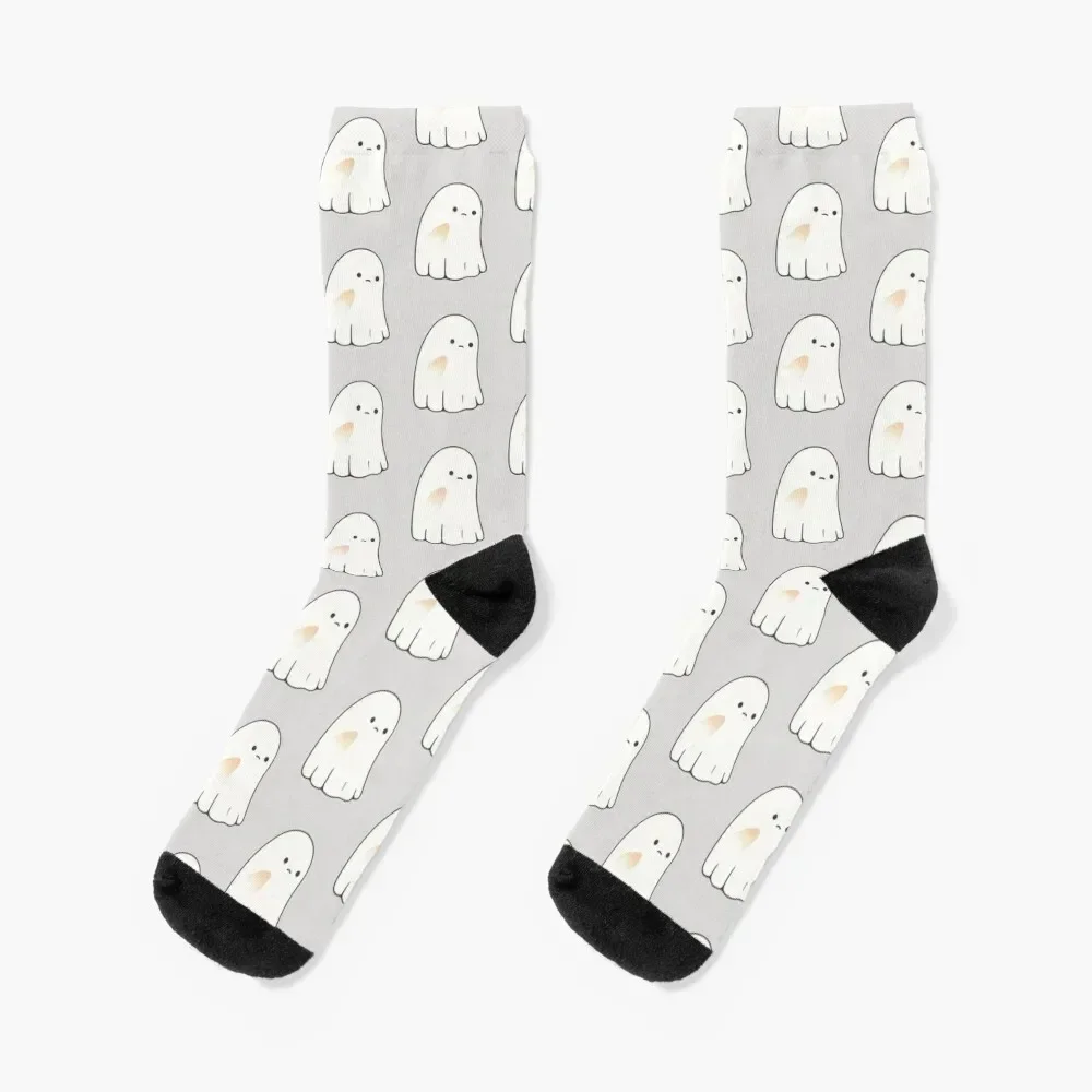 

Sad ghost Socks cool Antiskid soccer sheer Luxury Woman Socks Men's