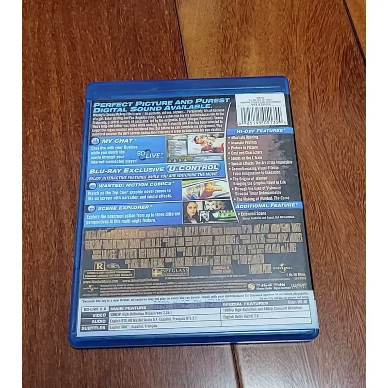 Wanted Notice League of Assassins Killing God Agent English Characters No Chinese Genuine Foreign Version Blu ray