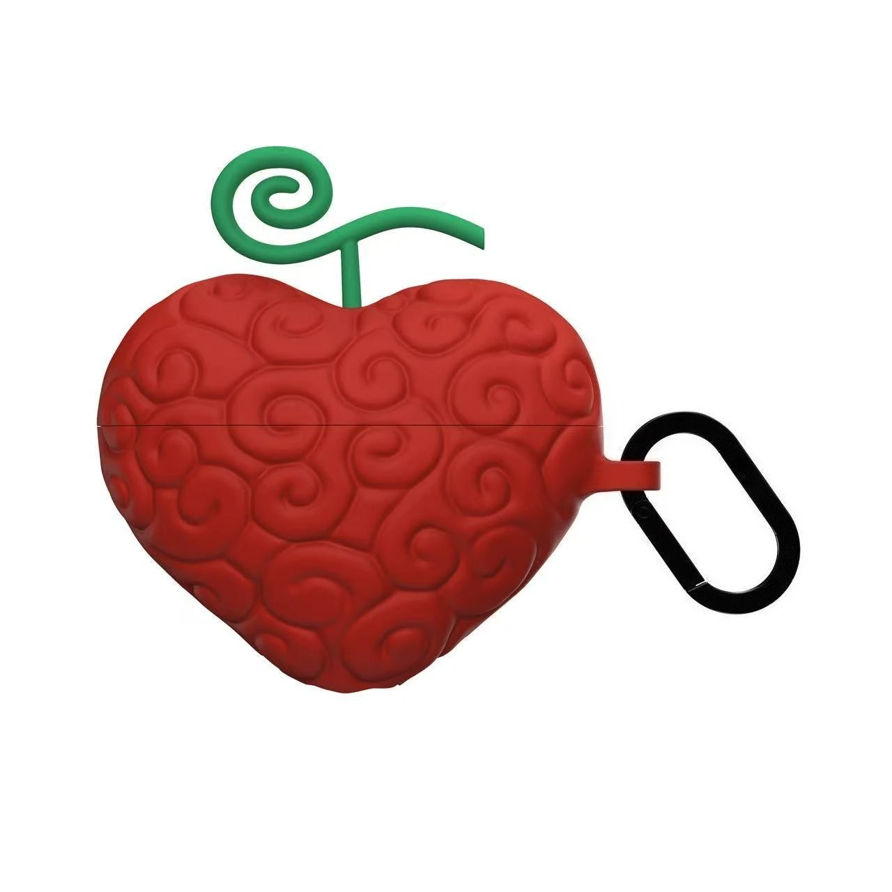 One Piece hoofdtelefoon siliconen beschermhoes creatieve Gum-Gum Fruit Flame-Flame Fruit animatie hoogwaardige beschermhoes cadeau