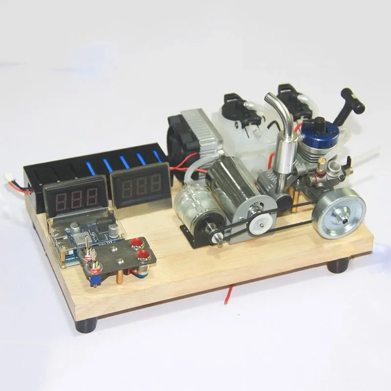 18-level Methanol Water-cooled Engine Modified Generator with Dual USB Output Voltage Display Water Temperature Display Table