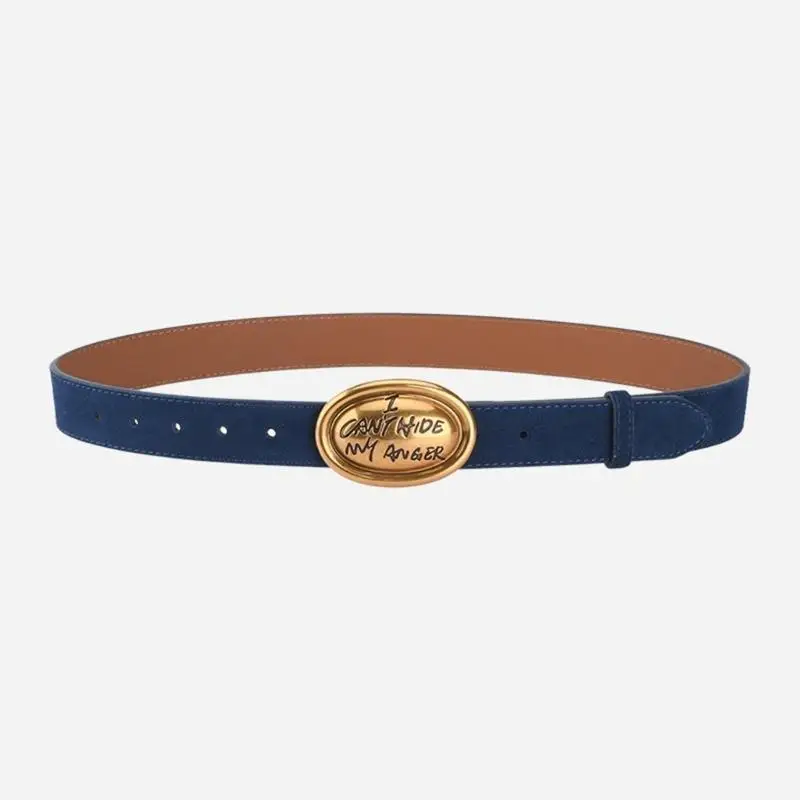 652f Все соответствующие овальные пряные ремни для женщин и девушек Популярные кожаные ремень для защелки