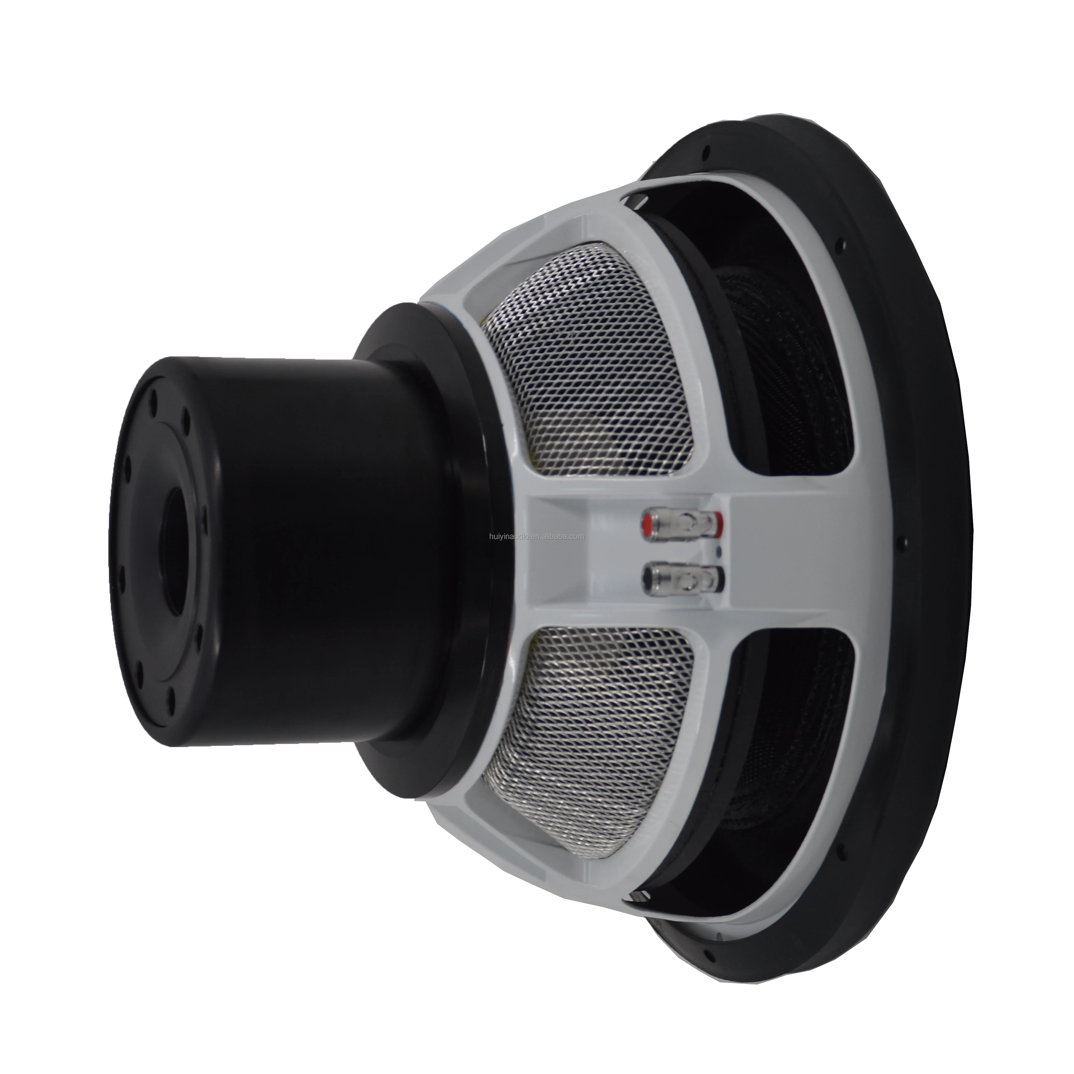 12-Inch Dual Coil Carbon Car Subwoofer Speaker 3000WRMS Power 12100-005 DC 12V Voltage Foam Surround for Car Audio System