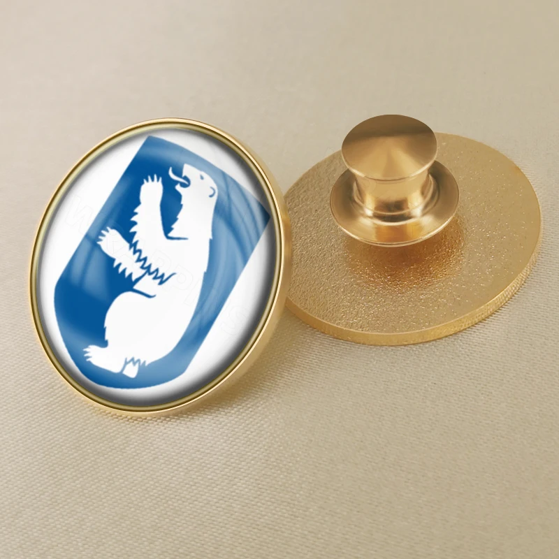 Greenland National Flag Lapel Pins Country Badges
