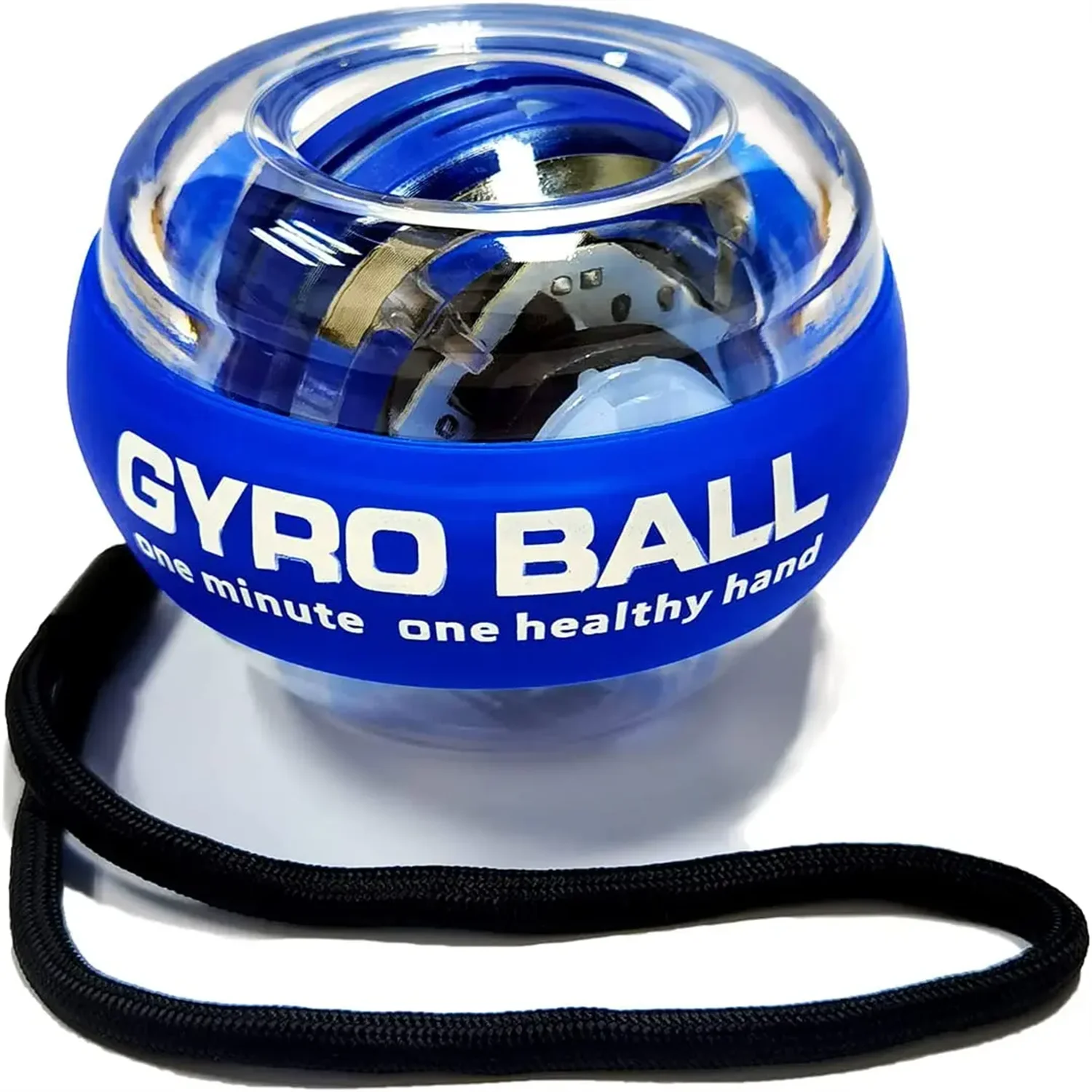 Auto-Start Power Gyro Ball Self-Luminous Hand Wrist Forearm Trainer Exercise Joint and Muscle With LED Lights