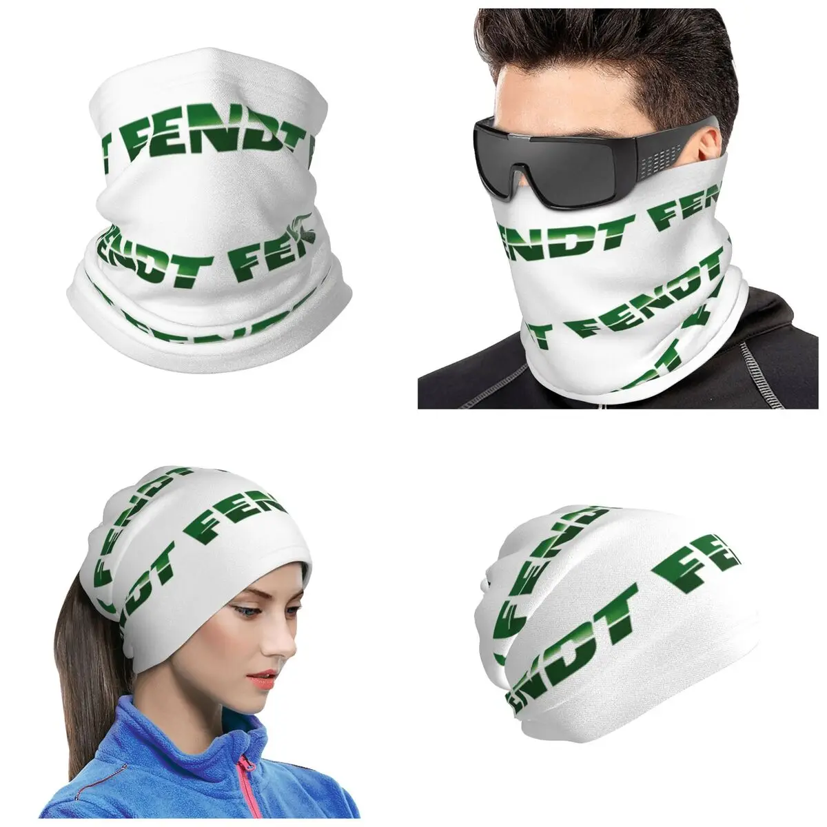 Fendt German Tractors Bandana Neck Gaiter Printed Wrap Scarf Hiking Fishing Face Mask For Men Women Adult All Season