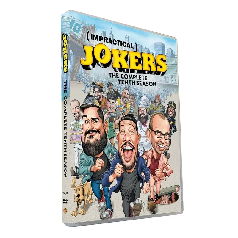 Friends: 10 Temporadas de Impractical Jokers en DVD, 3 Discos, Drama Estadounidense, Audio en Inglés con Subtítulos en Inglés